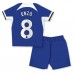 Chelsea Enzo Fernandez #8 Babykleding Thuisshirt Kinderen 2023-24 Korte Mouwen (+ korte broeken)